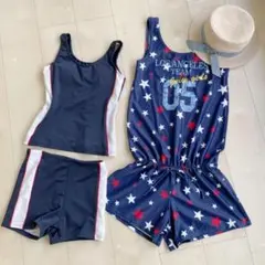 ❤️24時間以内に発送❤️ガールズ水着 160 150 コンビネゾン 小学生水着