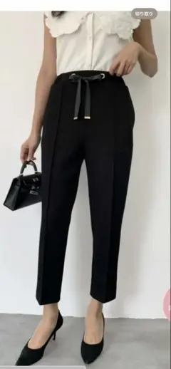 バースデーバッシュ BB casey pants ブラックとホワイト