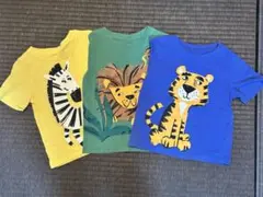 H&M 動物Tシャツ　3枚セット　90cm