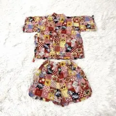 アンパンマン　カラフルキャラクター甚平 90 バイキンマン