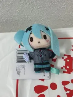閉ざされた窓のセカイの初音ミク　ふわぷちマスコット　バツミク