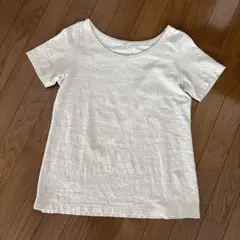 Rainbow Water 麻と綿のTシャツ M