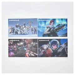 オーバーウォッチ2 ラッフルくじ G賞 (C)(G)(H)(J) 4点セット