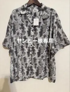 ATELANE 半袖シャツ Lサイズ グレー系
