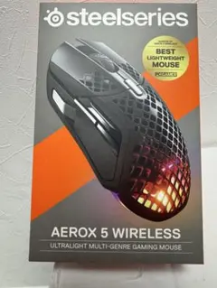 【新品・未使用・未開封品】SteelSeries ゲーミングマウスAerox 5