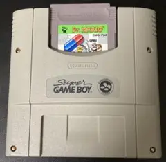 スーパーゲームボーイ(起動と動作確認済) とGBソフトのドクターマリオ セット