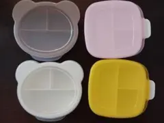 ダイソー　仕切れる離乳食パック セリア 離乳食食器 キッズ