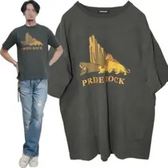 Disney ディズニー ライオンキング ヴィンテージ Tシャツ L スミクロ