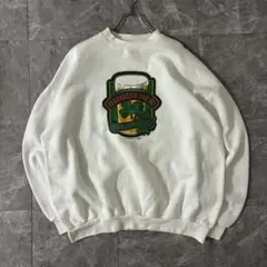 90s Budweiser バドワイザービックシルエットスウェット 限定アイテム