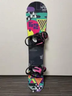 2点セット K2 VAVAVOON 143 スノーボード バインディング