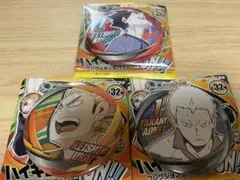 ハイキュー　ファンパーク　コレクション缶バッジ　黒尾　烏飼　青根