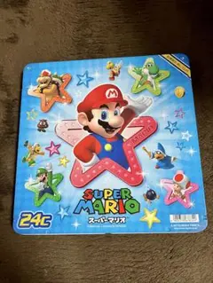 スーパーマリオ 24色色鉛筆セット