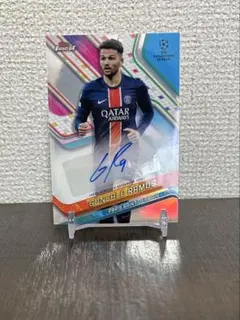 Topps Finest UCC PSG ゴンサロラモス サインカード