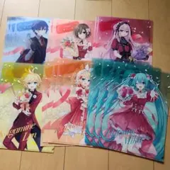 初音ミク 鏡音リン 巡音ルカ 他 クリアファイル ARフォトフレーム 全18枚