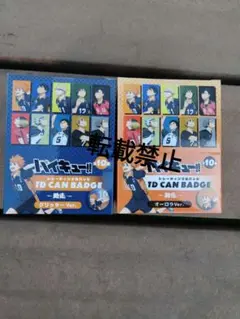 ハイキュー　助走　缶バッジ　2BOX　オーロラ　 グリッターver