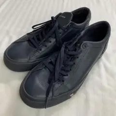N4)トミー ヒルフィガー TOMMY ロゴ スニーカー 靴 26cm