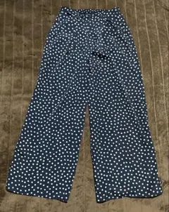 水玉カジュアルパンツ