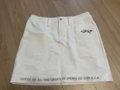 ★美品★T-MAC ホワイト スカート レディース ゴルフ