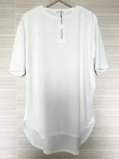 【新品】Leggy&Paggy 半袖チュニック Mサイズ オフホワイト