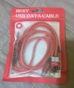 3in1 USB 充電ケーブル 赤 レッド 新品未使用