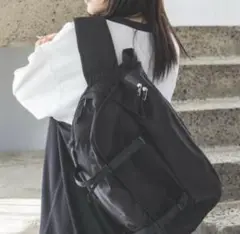JEANASIS ジーナシス　ハッスイロゴメッセンジャーBAG