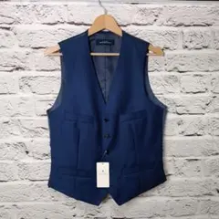新品・タグ付■GREEN LABEL RELAXING ジレ ベスト　ブルー