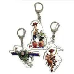 新品・未使用　トイストーリー4 ① アクリルホルダー３種