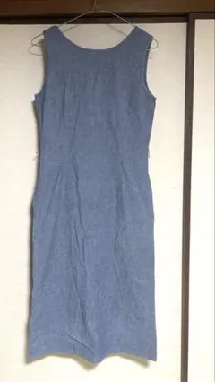 UNIQLO ワンピース　デニム風生地