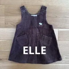 ELLE POU PON コーデュロイワンピース 80センチ
