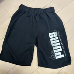 値下げ　PUMA キッズブラック ハーフパンツ 140