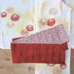 【美品】撫松庵 浴衣 帯 セット 桜