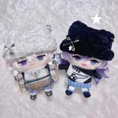 black にじぱぺっと ぬい服 ぬい帽子