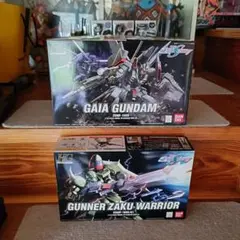 ガンプラ 未組立 HG ガイアガンダム ガナー_ザク_ウォーリア ２点セット