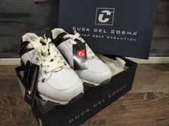 【新古品 大幅値下げ】Duca del Cosma ゴルフシューズ 24.5cm