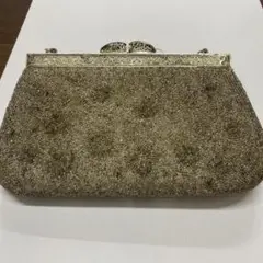 【中古】ビーズバッグ パーティーバッグ