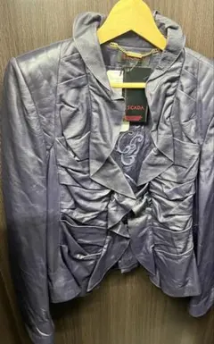 新品 ESCADA エスカーダ レザーブルゾン ジャケット コート ジャケット