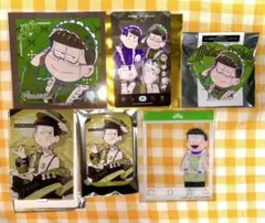 おそ松さん チョロ松 セット 6点set アクリル 缶バッジ カード