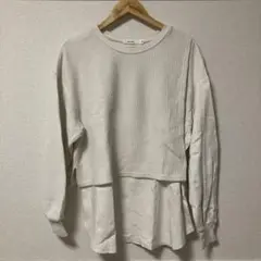 Niko and… ニコアンド カットソー ロンT ワッフルTシャツ