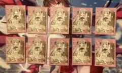 Chaos tcg 綾小路ルナ BOX特典スリーブ 5枚×10セット