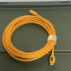 テザーPRO USB 3.0ケーブル 3m オレンジ ほぼ未使用