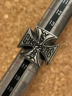 West Coast Choppers アイアンクロスリング 値下げ中】West coast choppers アイアンクロスリング 19号