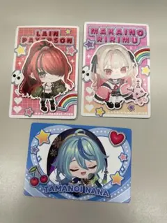 にじさんじチップス カード ノーマル3枚セット