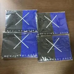 中日ドラゴンズ 氣志團　コラボ 手ぬぐい　4枚セット