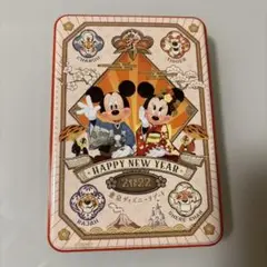 ディズニー 2022年お正月 空き缶