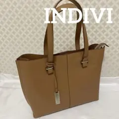 極美品　インディヴィ　INDIVI　トートバッグ　肩掛け/ハンド