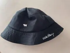 8月末までKeith Haring バケットハット 黒