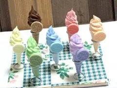 オレオ三角コーンミニソフトクリームセット