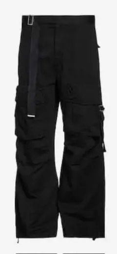 DIESEL 黒 カーゴパンツ ベルト　サイズ 31
