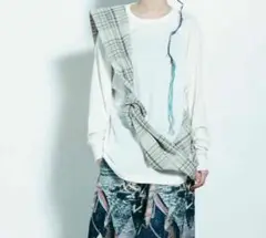 新品 STOF Tie L/S Tee シャツ レイヤード カットソー Tシャツ