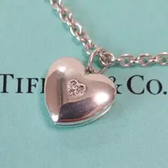 【希少】TIFFANY ティファニー ロケット ハート ペンダント ネックレス